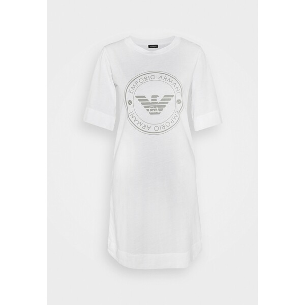 Emporio Armani NIGHT DRESS Koszula nocna bianco white EA881S00F