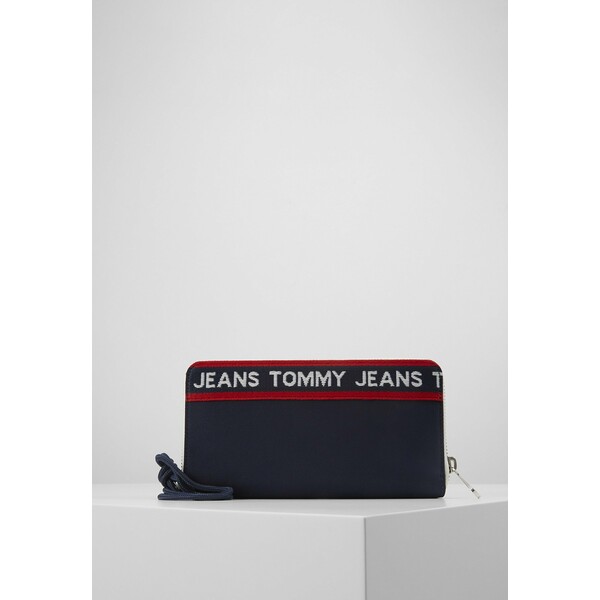 Tommy Jeans LOGO TAPE WALLET Portfel blue TOB51F00F