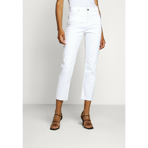 AG Jeans ISABELLE Jeansy Slim Fit retro white AG021N05K