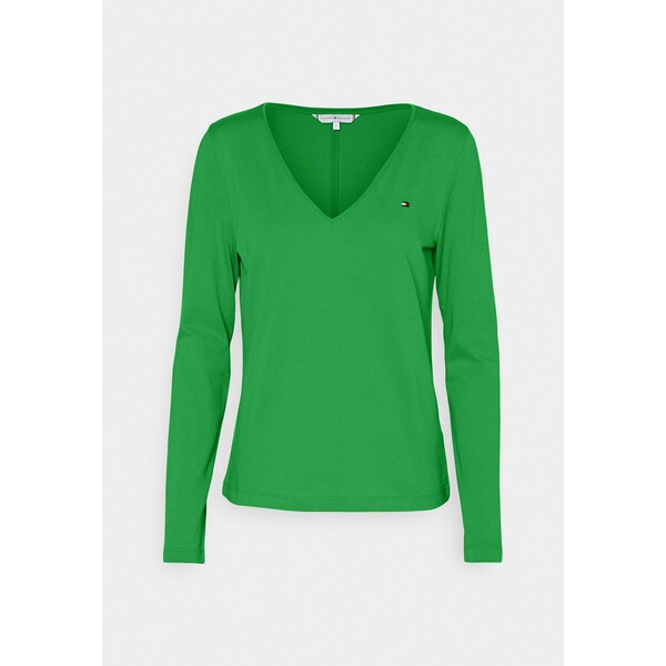Tommy Hilfiger REGULAR CLASSIC Bluzka z długim rękawem primary green TO121D0Q0