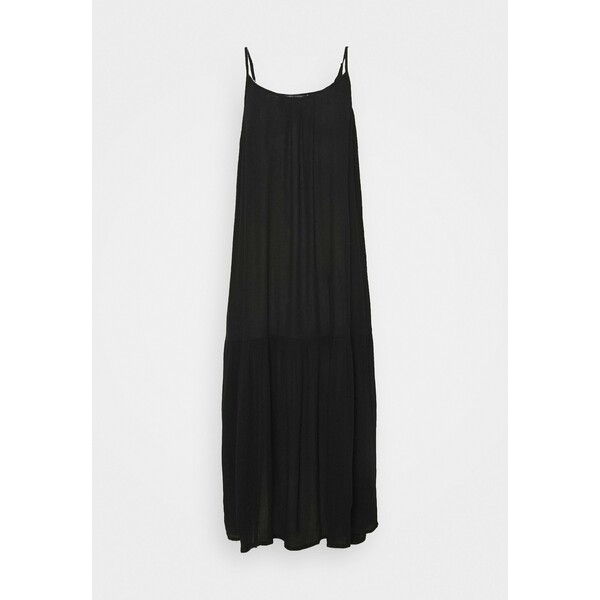 Marks & Spencer London SLIP MIDI Sukienka letnia black QM421C04J