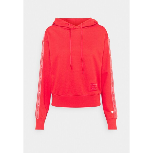Champion HOODED Bluza red C7641G04T