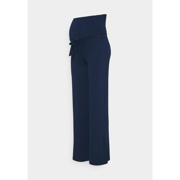 LOVE2WAIT PANTS WIDE Spodnie materiałowe blue LW229B02M