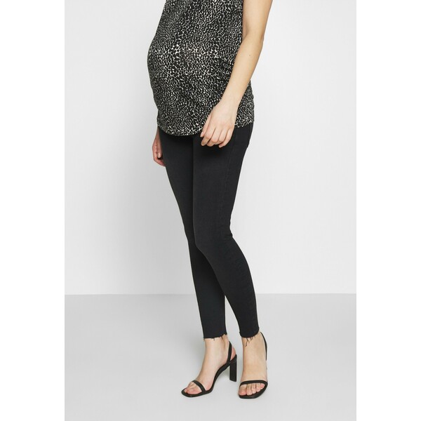 River Island Maternity AMELIE Jeansy Skinny Fit wash black RIL29A005