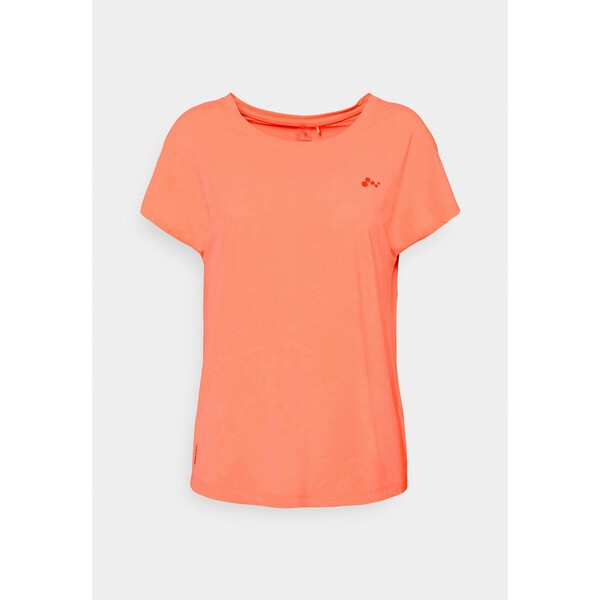 ONLY Play ONPFONTANNE TRAIN Koszulka sportowa neon orange/fiesta NL241D0LD