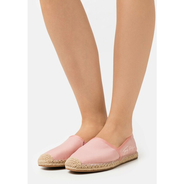 Tommy Hilfiger SIGNATURE Espadryle soothing pink TO111E02N