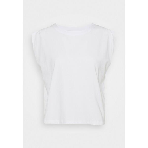 Even&Odd Petite T-shirt basic white EVF21D02Q
