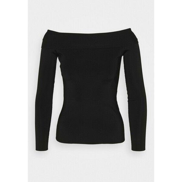 Victoria Beckham COMPACT SHINE BARDOT Sweter black V0921E00H