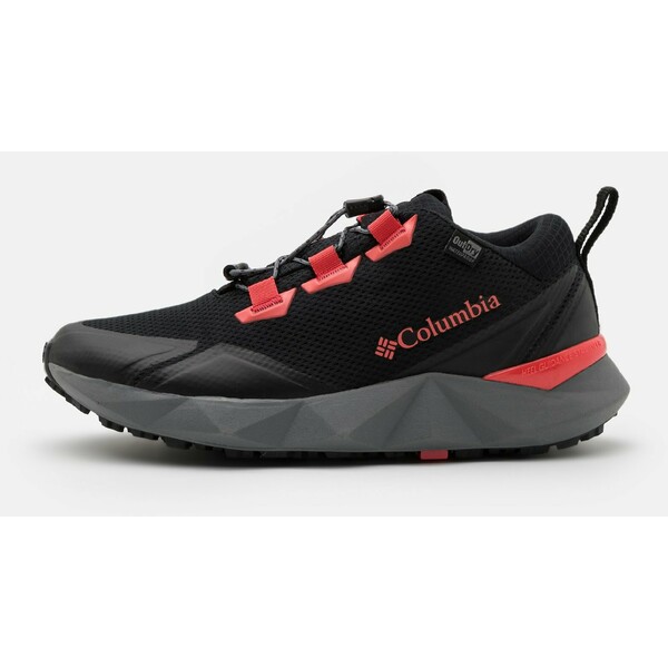 Columbia FACET30 OUTDRY Obuwie hikingowe black/red coral C2341A042