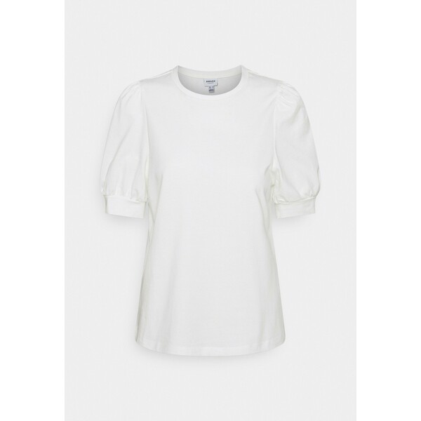 Vero Moda Petite VMKERRY ONECK T-shirt z nadrukiem snow white VM021E07R