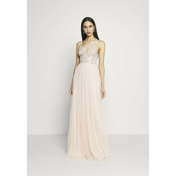 Lace & Beads Tall SERAPHINA Suknia balowa blush LAD21C01O