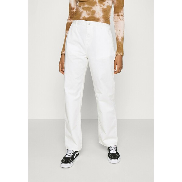 Carhartt WIP PIERCE PANT STRAIGHT Spodnie materiałowe off-white C1421A01X