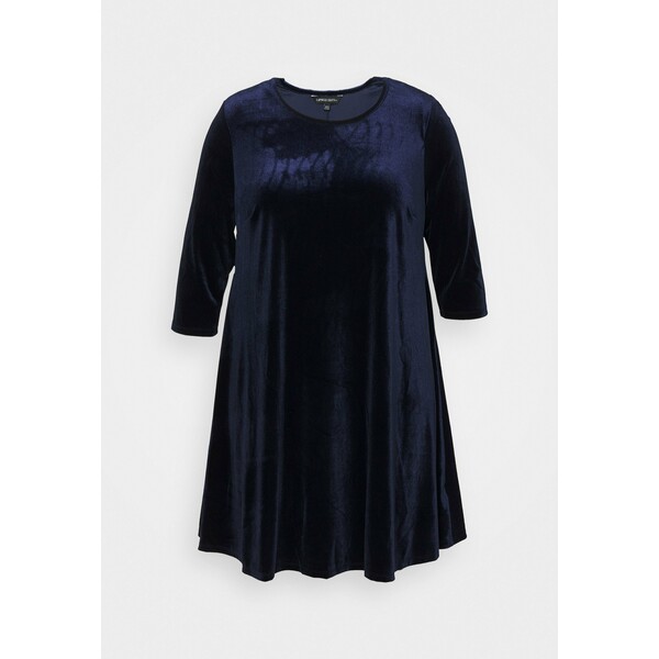 CAPSULE by Simply Be SWING DRESS Sukienka letnia navy CAS21C020
