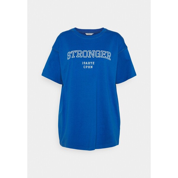 Envii ENKULLA TEE T-shirt z nadrukiem blue stronger EI421D025
