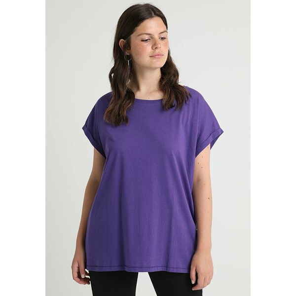 Urban Classics Curvy LADIES EXTENDED SHOULDER TEE T-shirt basic ultraviolet URA21D000