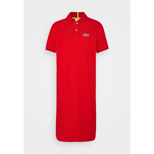 Lacoste Sukienka letnia red LA221C03W