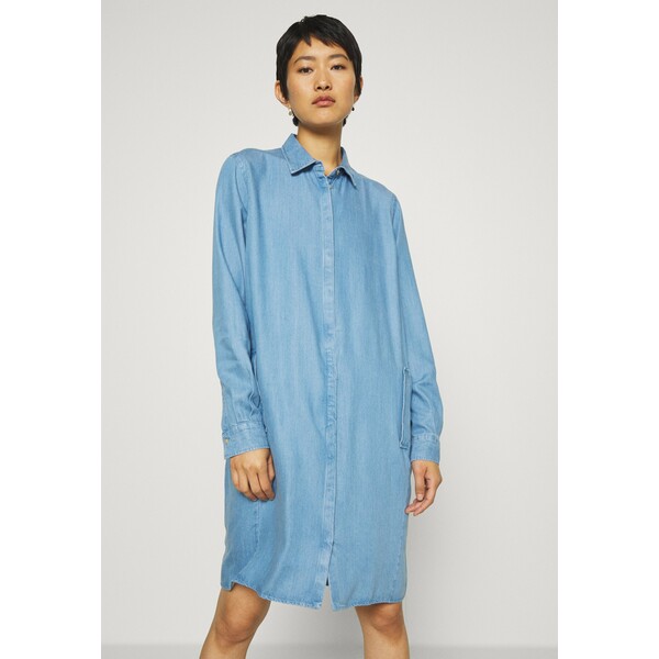 Mos Mosh ELLEN Sukienka koszulowa light blue MX921C016