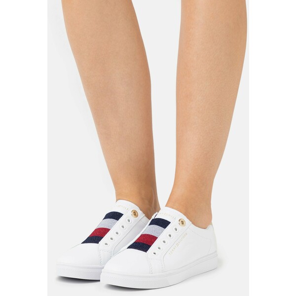 Tommy Hilfiger ELASTIC Sneakersy niskie white TO111A0FO