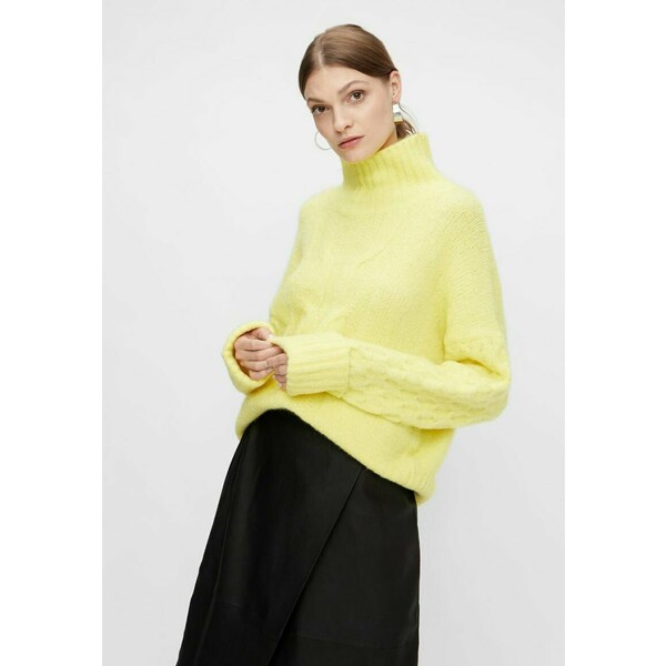 YAS Sweter canary yellow Y0121I0A6
