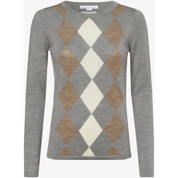 brookshire Damski sweter z wełny merino 378209-0006