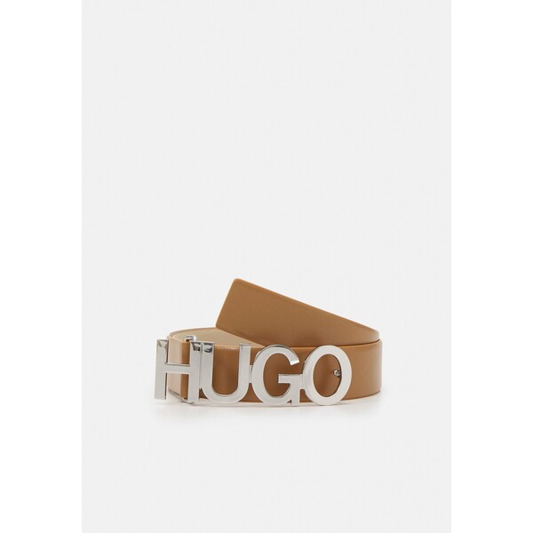 HUGO ZULA BELT Pasek light beige HU751D00M