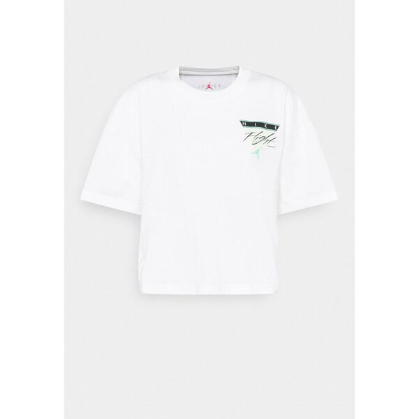 Jordan ESSEN TEE T-shirt z nadrukiem white JOC21D00B