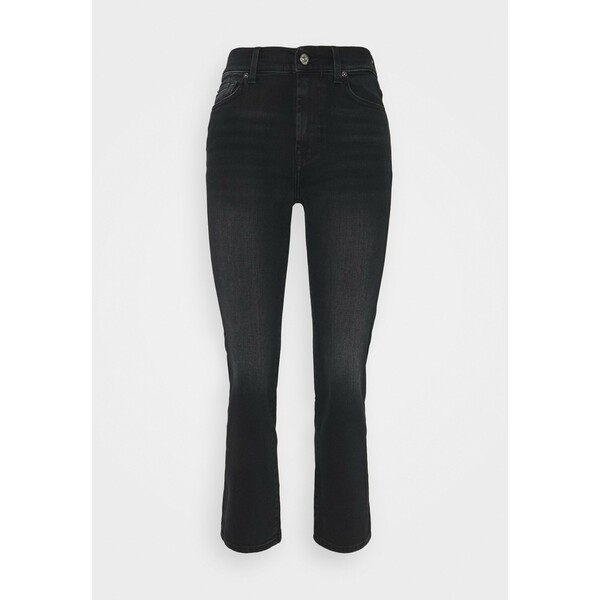 7 for all mankind THE STRAIGHT CROP SOHO Jeansy Straight Leg black 7F121N0KF