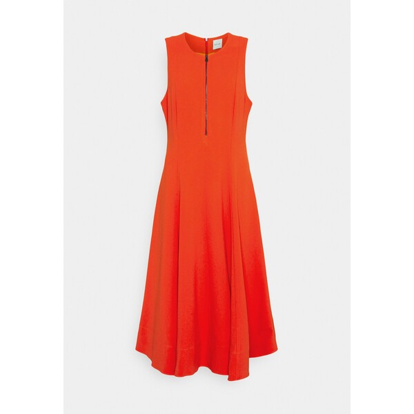 Paul Smith WOMENS DRESS Długa sukienka orange PS921C011