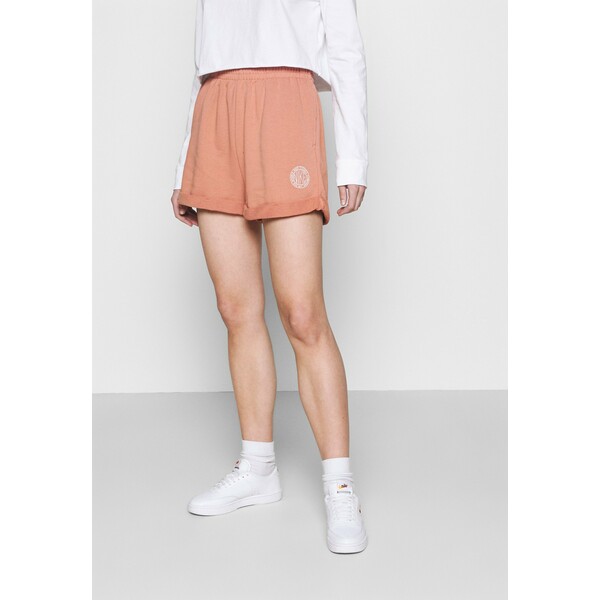 Nike Sportswear FEMME Szorty terra blush/orange pearl NI121S02W