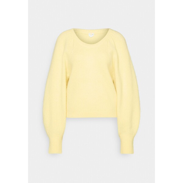 ARKET SWEATER Sweter soft yellow ARU21I00U