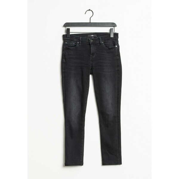 7 for all mankind Jeansy Slim Fit black ZIR008SN1