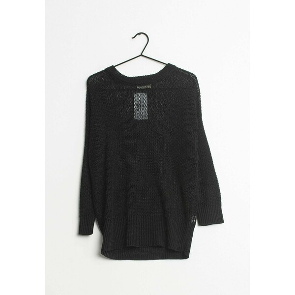 American Vintage Sweter black ZIR005HPW