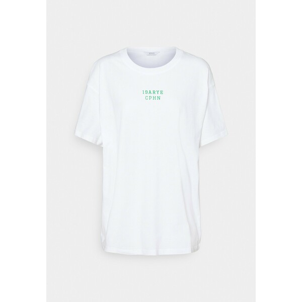 Envii ENKULLA TEE T-shirt z nadrukiem white EI421D025