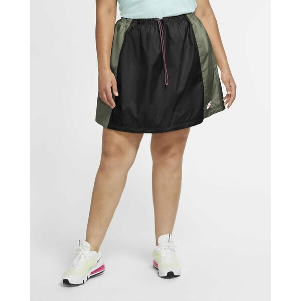 Damska spódnica z tkaniny (duże rozmiary) Nike Sportswear Icon Clash