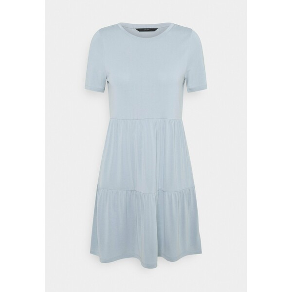 Vero Moda Petite VMFILLI CALIA SHORT DRESS Sukienka z dżerseju blue fog VM021C08A