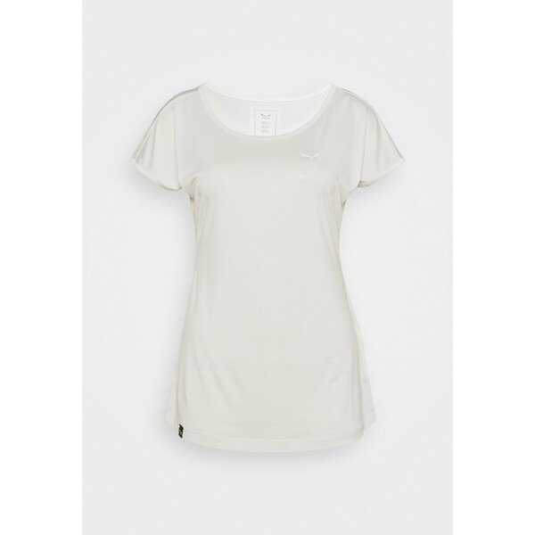 Salewa PUEZ DRY TEE T-shirt basic white melange S2041D001