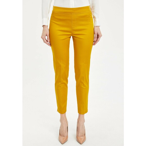 DeFacto Spodnie materiałowe yellow DEZ21A0H4