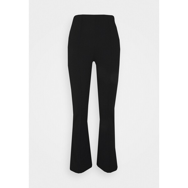 PIECES Tall PCGWUNDA KICK FLARED PANT TALL Spodnie materiałowe black PIP21A00W