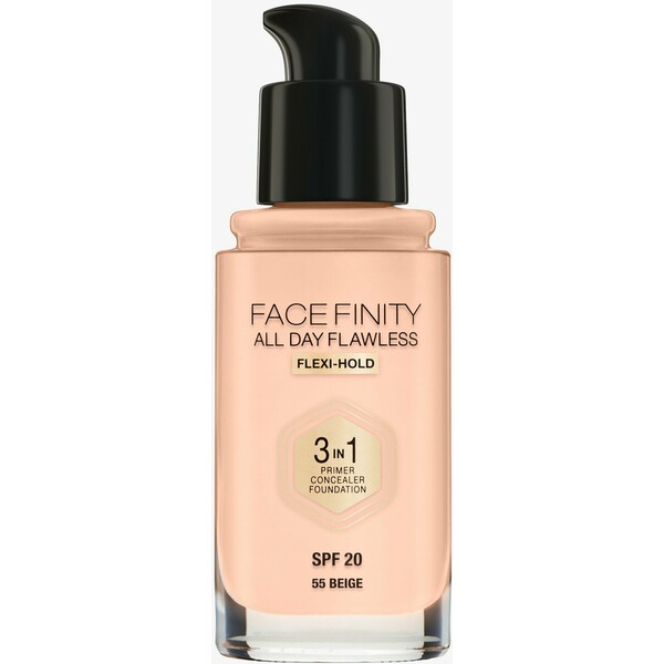 Max Factor ALL DAY FLAWLESS 3 IN 1 FOUNDATION Podkład 55 beige MF131E001-S21