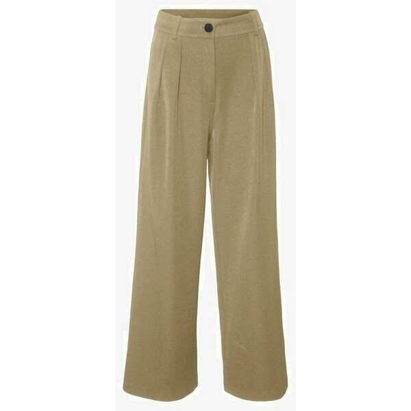 Vero Moda LOOSE FIT Spodnie materiałowe travertine VE121A12H