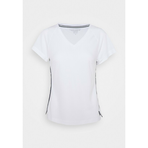 Björn Borg TESIA V TEE T-shirt z nadrukiem brilliant white BJ241D05K