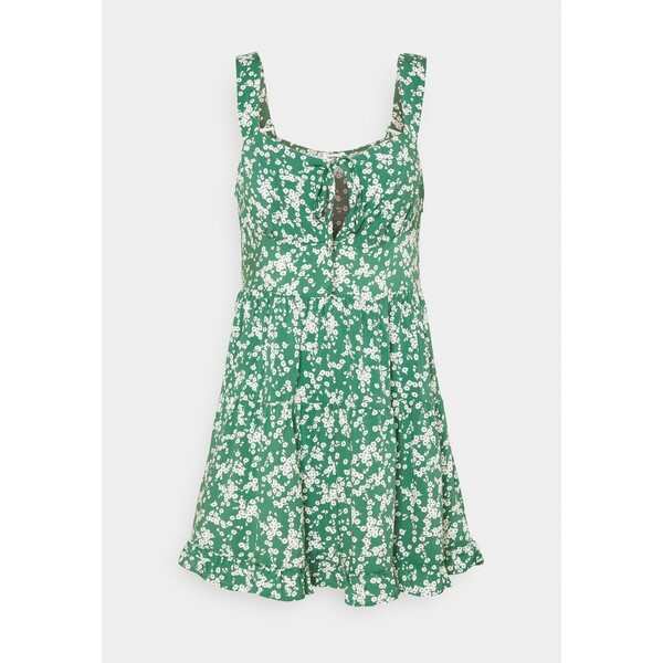 Cotton On SANDY SKATED DRESS Sukienka letnia heritage green C1Q21C01M