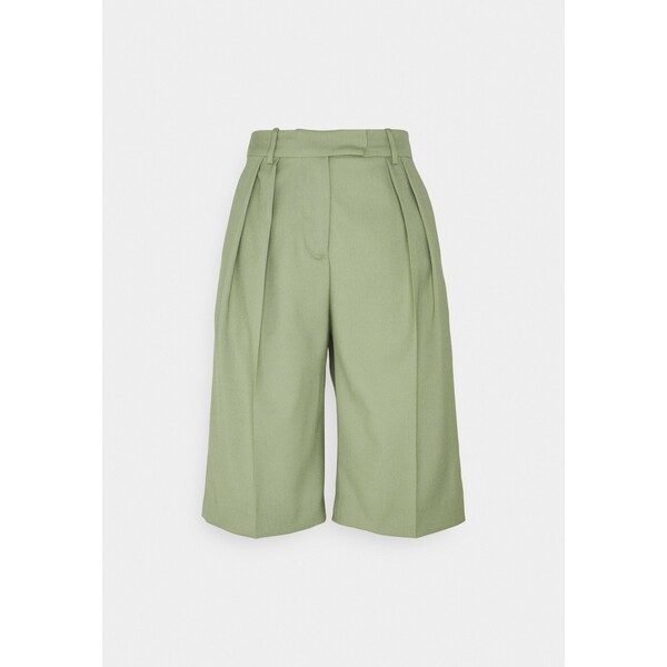 ARKET Casual Trousers Szorty green ARU21A00M