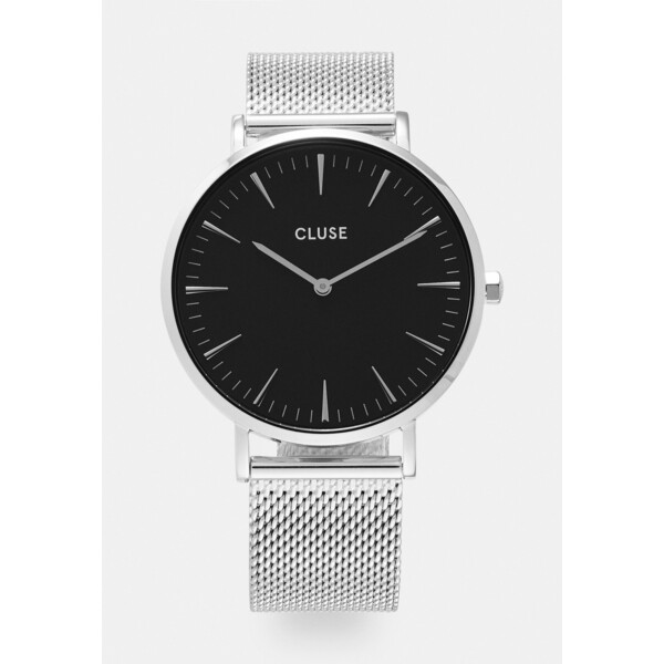 Cluse BOHO CHIC Zegarek silver-coloured/black C0N51M03K