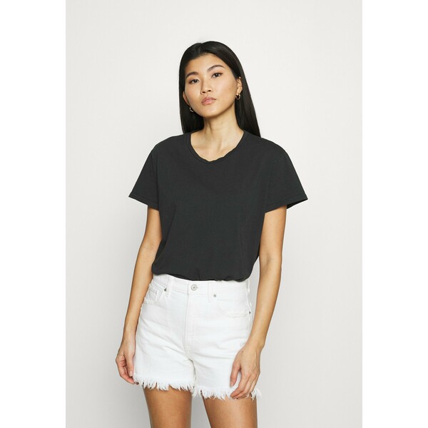 Nudie Jeans LISA T-shirt basic antracite NU221D003