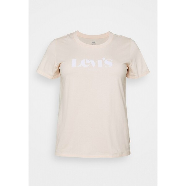 Levi's® Plus PL PERFECT TEE T-shirt z nadrukiem pl new logo scallop shell L0M21D015
