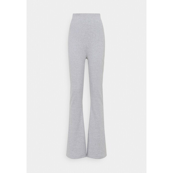 Missguided Tall FLARE TROUSER Spodnie materiałowe grey MIG21A05W