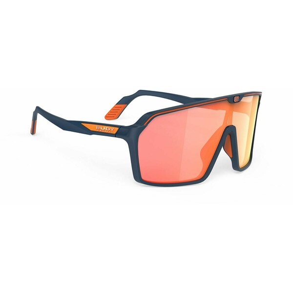 Rudy Project Okulary RUDY PROJECT SPINSHIELD BLUE NAVY MATTE MULTILASER ORANGE SP7240470000-n-d