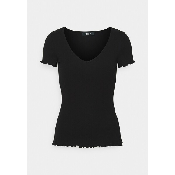 Zign T-shirt basic black ZI121D02I