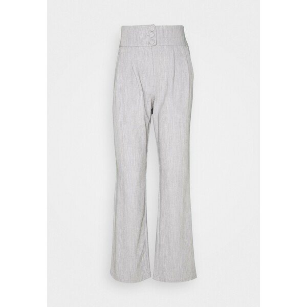 4th & Reckless RAFFI TROUSER Spodnie materiałowe grey 4T021A01P